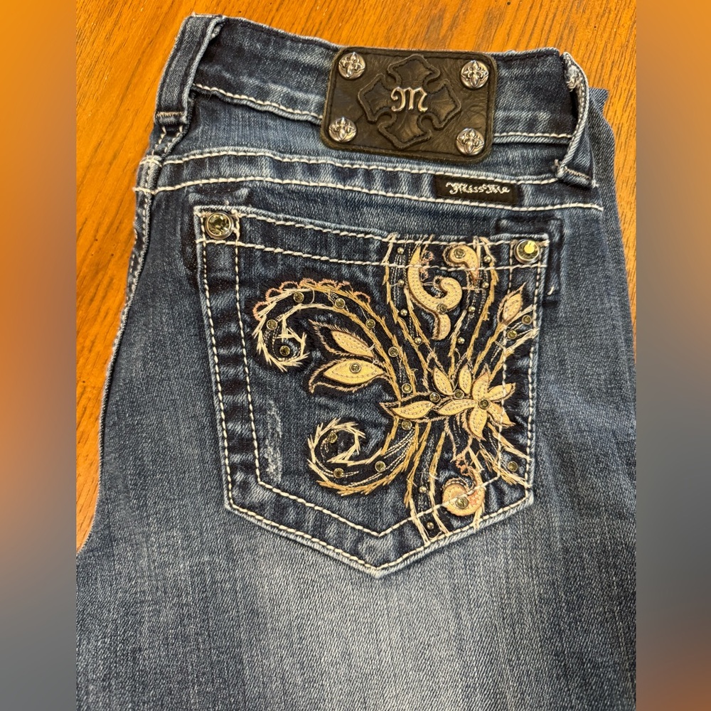 Miss Me Distressed Boot size 30